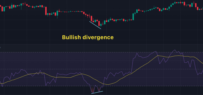 Primer gibanja in bikova divergenca
